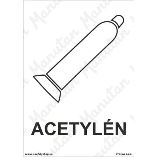 Informační tabulky - Acetylén