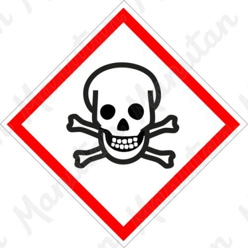 Výstražné GHS tabulky - Toxické č.06