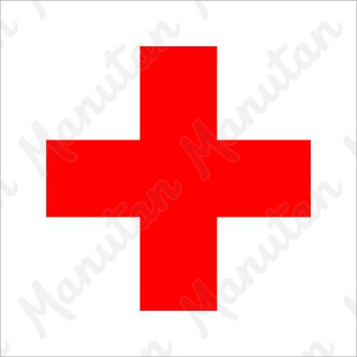 Tabulky bezpečí - Lékárnička červený kříž