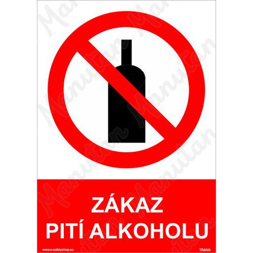 Zákazové tabulky - Zákaz pití alkoholu
