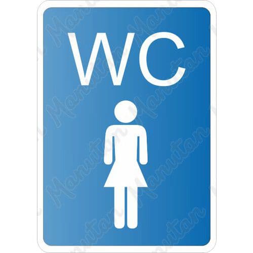 Informační tabulky - WC ženy