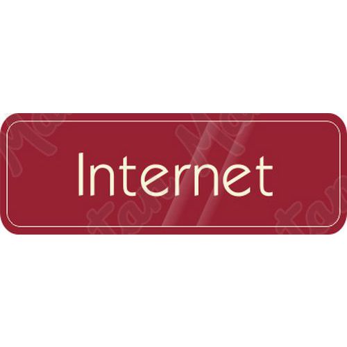 Informační tabulky - Internet