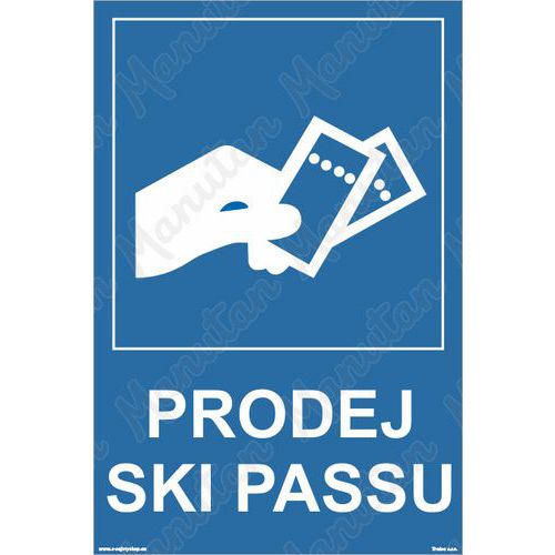 Prodej ski passu, plast 600 x 800 x 5 mm