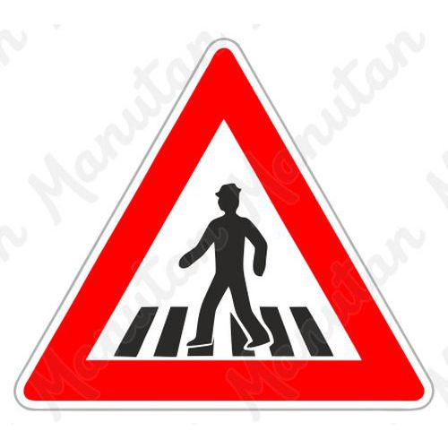 Výstražné tabulky - Přechod pro chodce dopravní značka A11