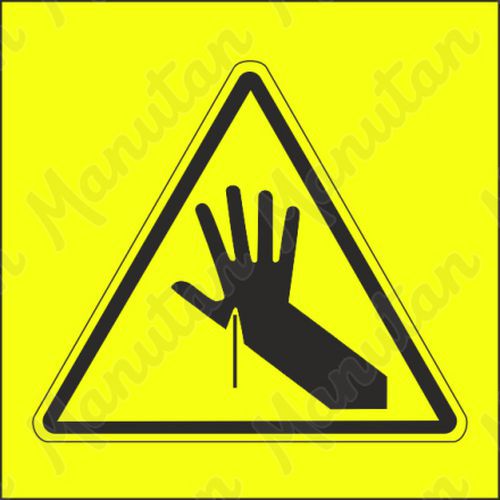 Výstražná tabulka - Výstraha nebezpečí propíchnutí ruky