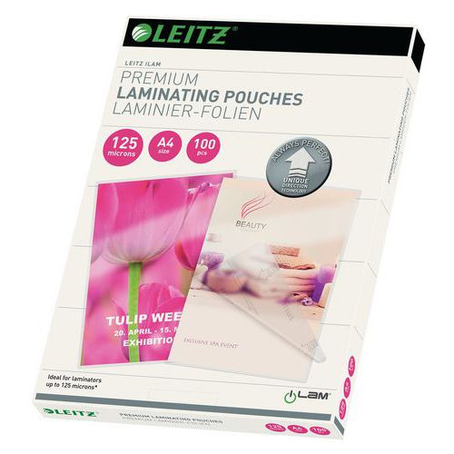 Laminovací kapsy Leitz UDT A4 125 mic, 100 ks