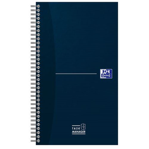 Blok kroužkový Task Manager Day Office, s boční spirálou, linkovaný