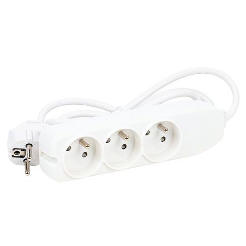 Prodlužovací kabel Manutan Expert, 3 zásuvky, 1,35 m Prodlužovací kabel Manutan Expert, 3 zásuvky, 1,35 m