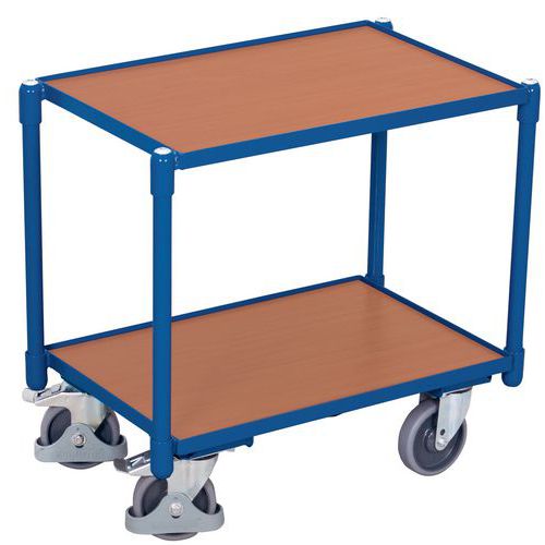 Policové vozíky Euro systém dolly, 2 police, 10mm hrana, 67,5 x 41,5 x 63,5 cm Policové vozíky Euro systém dolly, 2 police, 10mm hrana, 67,5 x 41,5 x 63,5 cm