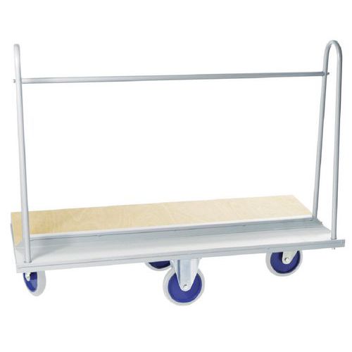 Vozík na rozměrné tabule Manutan Expert, do 500 kg