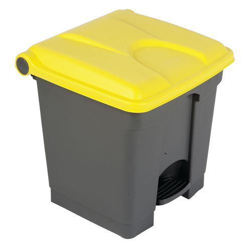 Odpadkové nášlapné koše Manutan Expert, 30 l