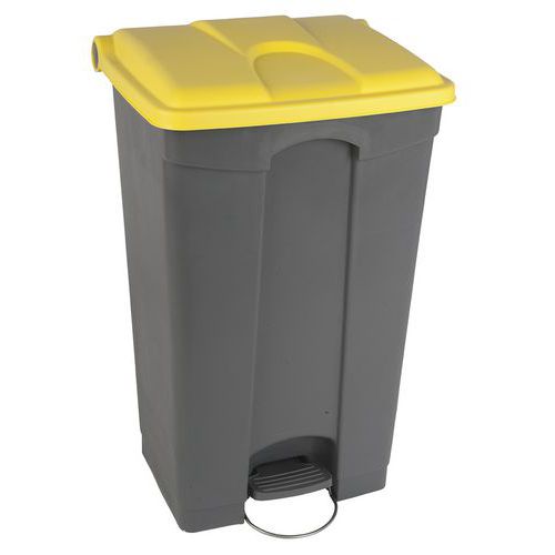 Odpadkové nášlapné koše Manutan Expert, 90 l