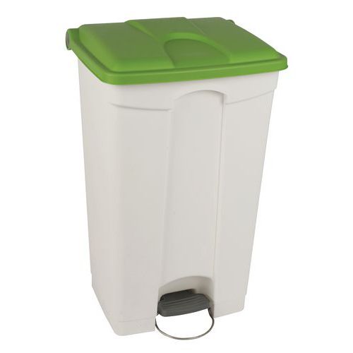Odpadkové nášlapné koše Manutan Expert, 90 l