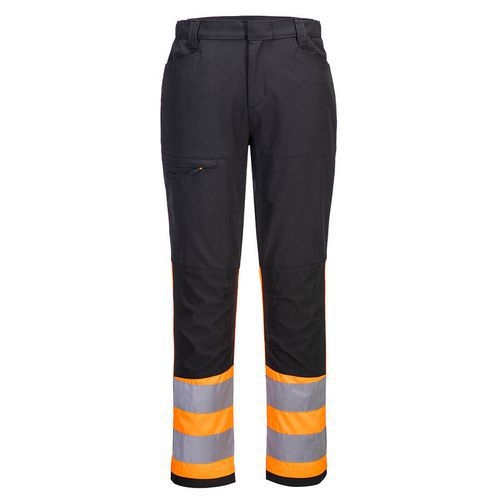 Pracovní kalhoty WX2 Eco Hi-Vis, oranžová/černá