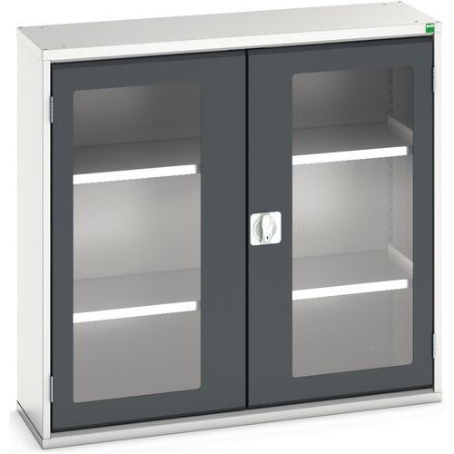 Dílenské skříně s průhlednými dveřmi Bott Verso, výška 100 cm