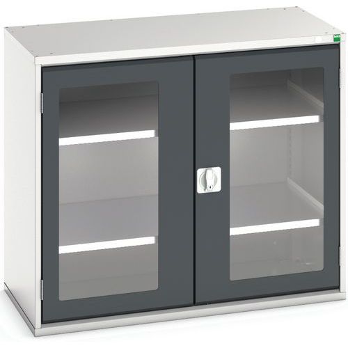 Dílenské skříně s průhlednými dveřmi Bott Verso, výška 90 cm