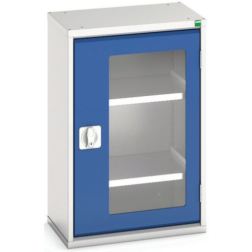 Dílenské skříně s průhlednými dveřmi Bott Verso, výška 80 cm