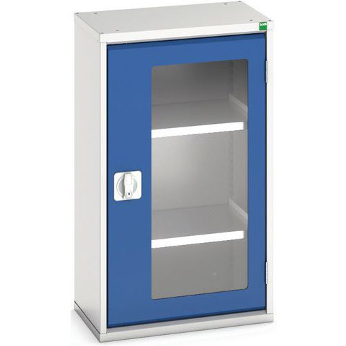 Dílenské skříně s průhlednými dveřmi Bott Verso, výška 90 cm