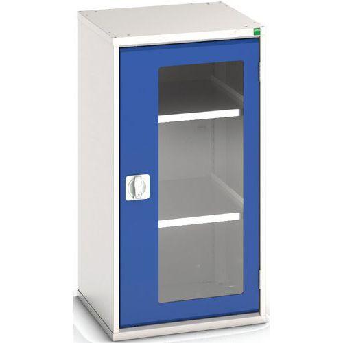 Dílenské skříně s průhlednými dveřmi Bott Verso, výška 100 cm