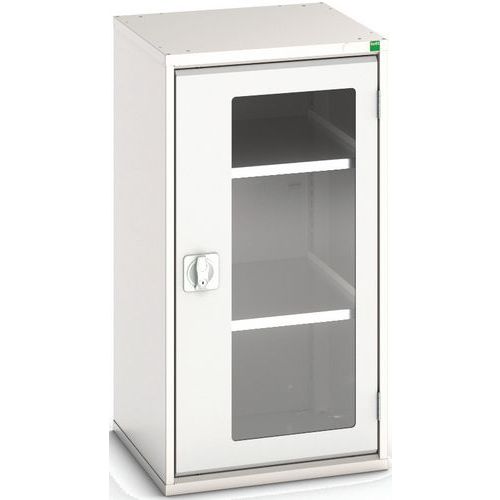 Dílenské skříně s průhlednými dveřmi Bott Verso, výška 100 cm