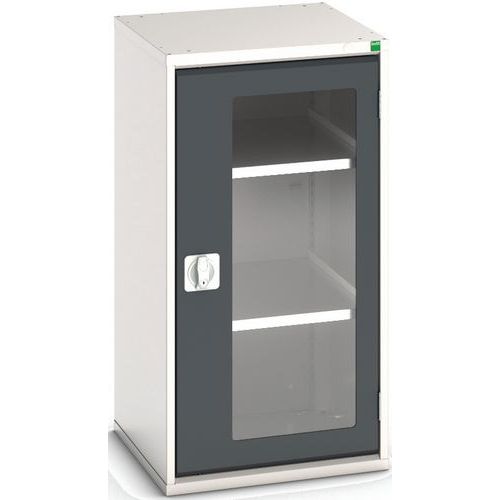 Dílenské skříně s průhlednými dveřmi Bott Verso, výška 100 cm