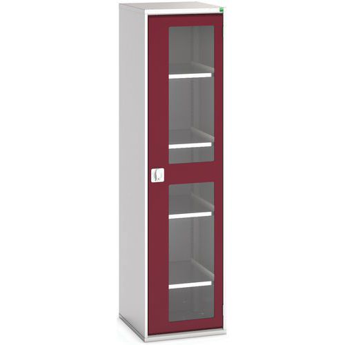 Dílenské skříně s průhlednými dveřmi Bott Verso, výška 200 cm