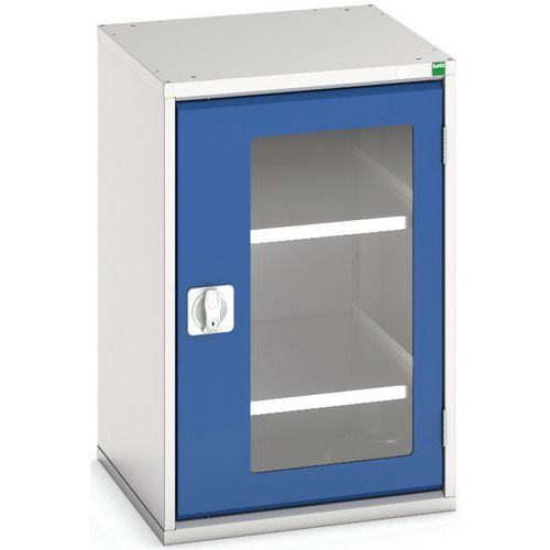 Dílenské skříně s průhlednými dveřmi Bott Verso, výška 80 cm