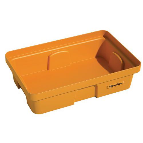 Plastové záchytné vany Manutan Expert, kapacita 10 - 60 l