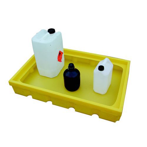Plastové záchytné vany, kapacita 100 - 200 l