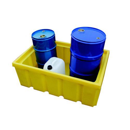 Plastové záchytné vany, kapacita 100 - 200 l