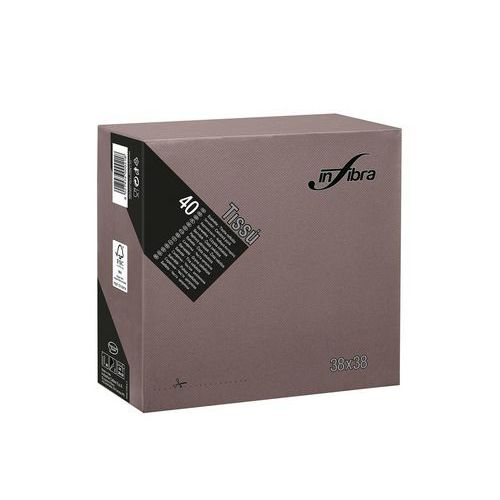 Papírové ubrousky Infibra Linea 2vrstvy 38 x 38 cm, 40ks