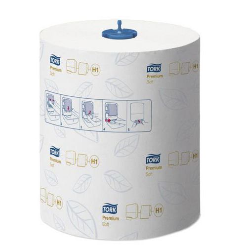 Papírové ručníky v MATIC roli Tork PREMIUM bílá TAD H1, 6ks