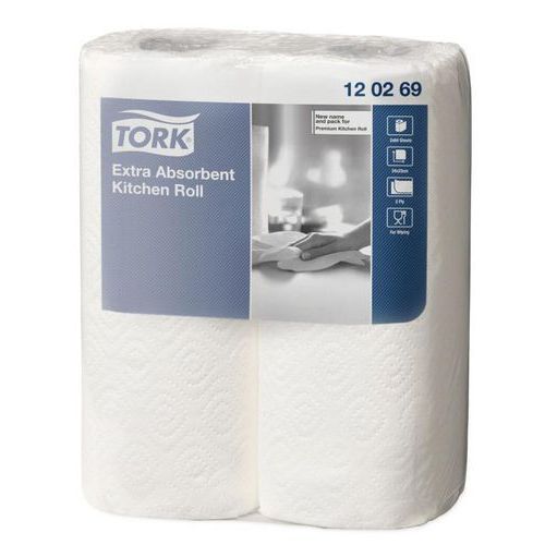 Papírové kuchyňské role Tork KITCHEN PLUS, 2ks