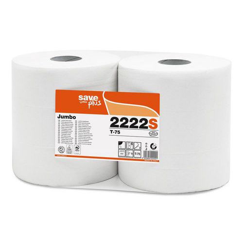 Toaletní papír Jumbo role Celtex S-Plus 2vrstvy, 6ks