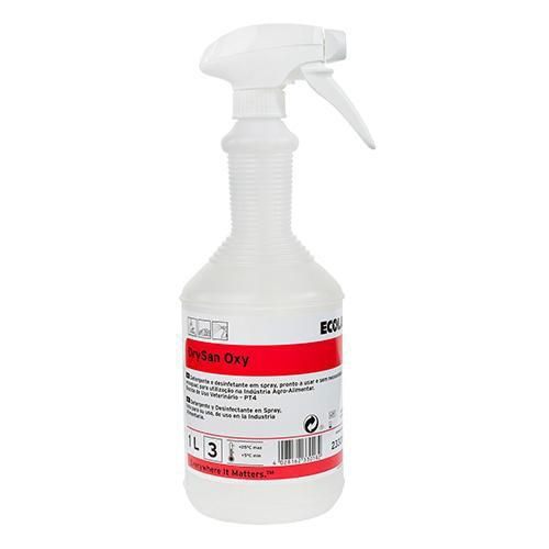 Dezinfekční čisticí prostředek k přímému použití Drysan Oxy 1l v pumpičce