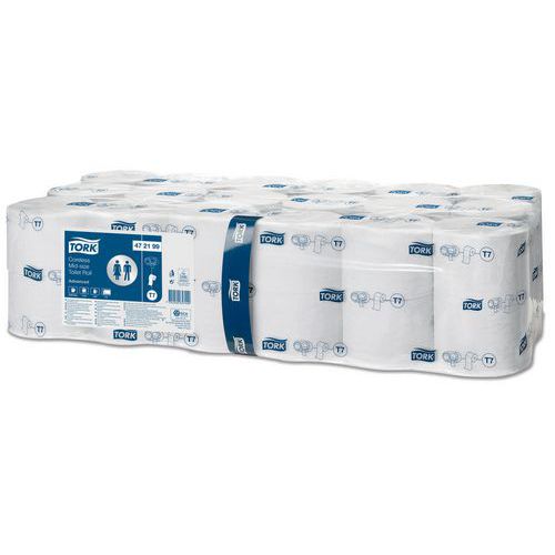 Bezdutinkový toaletní papír Tork Mid-Size Advanced 2vrstvy bílý T7, 36ks