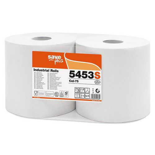 Průmyslová papírová utěrka Celtex S-Plus 1000, šířka 24cm, 2vrstvy, 2ks
