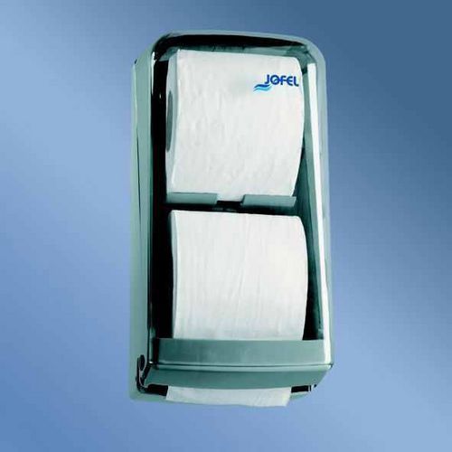Zásobník toaletního papíru JOFEL pro konvenční role plast, kouřový