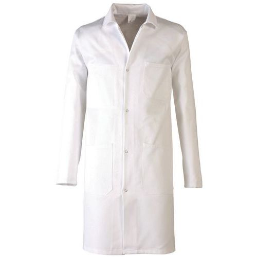 Pánský bílý plášť Manutan Expert, bavlna