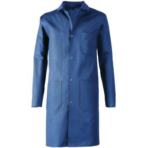 Pánský modrý plášť Manutan, bavlna