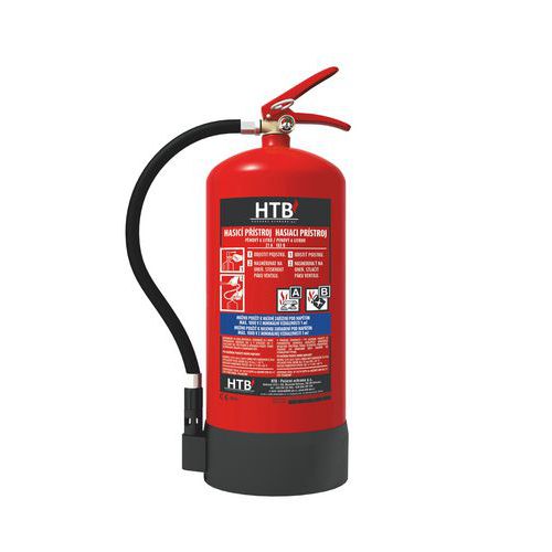 Pěnový hasicí přístroj PE6, 6 l (21A, 183B), CZ etiketa