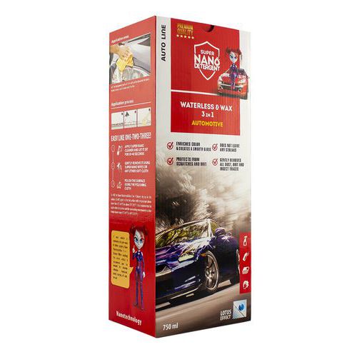 Autokosmetika Waterless & Wax GNP 3v1 Automotive Autokosmetika Waterless & Wax GNP 3v1 Automotive