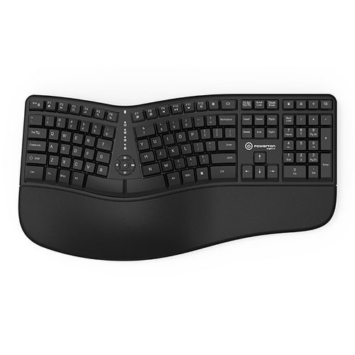 Ergonomické klávesnice Powerton Lana, černá