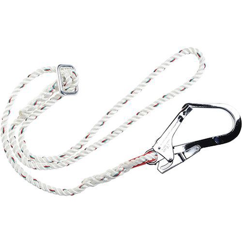 Nastavitelné lano Restraint Lanyard, bílá