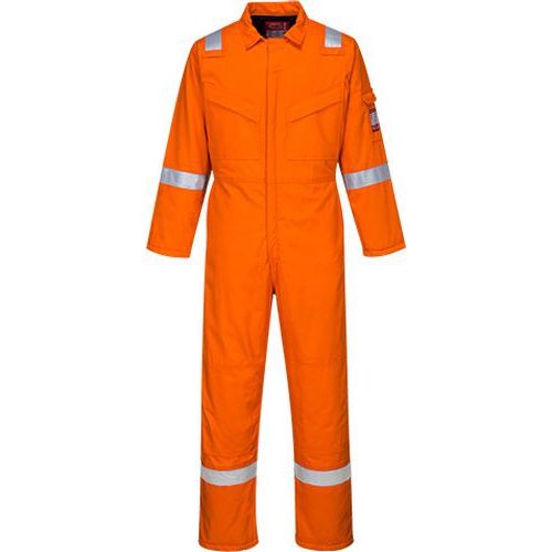 Zateplená kombinéza Anti-Static, oranžová