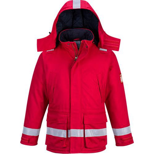 Zimní bunda FR Anti-Static, červená