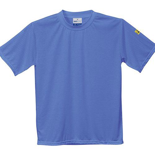 ESD antistatické triko, modrá