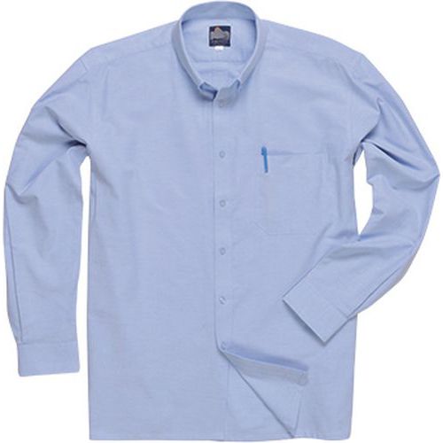 Košile Oxford s dlouhými rukávy, modrá