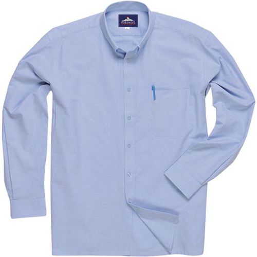 Košile Oxford Easycare s dlouhými rukávy snadná údržba, modrá