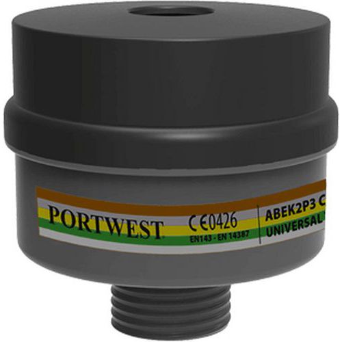 Kombinovaný filtr ABEK2P3 Universal Tread, černá